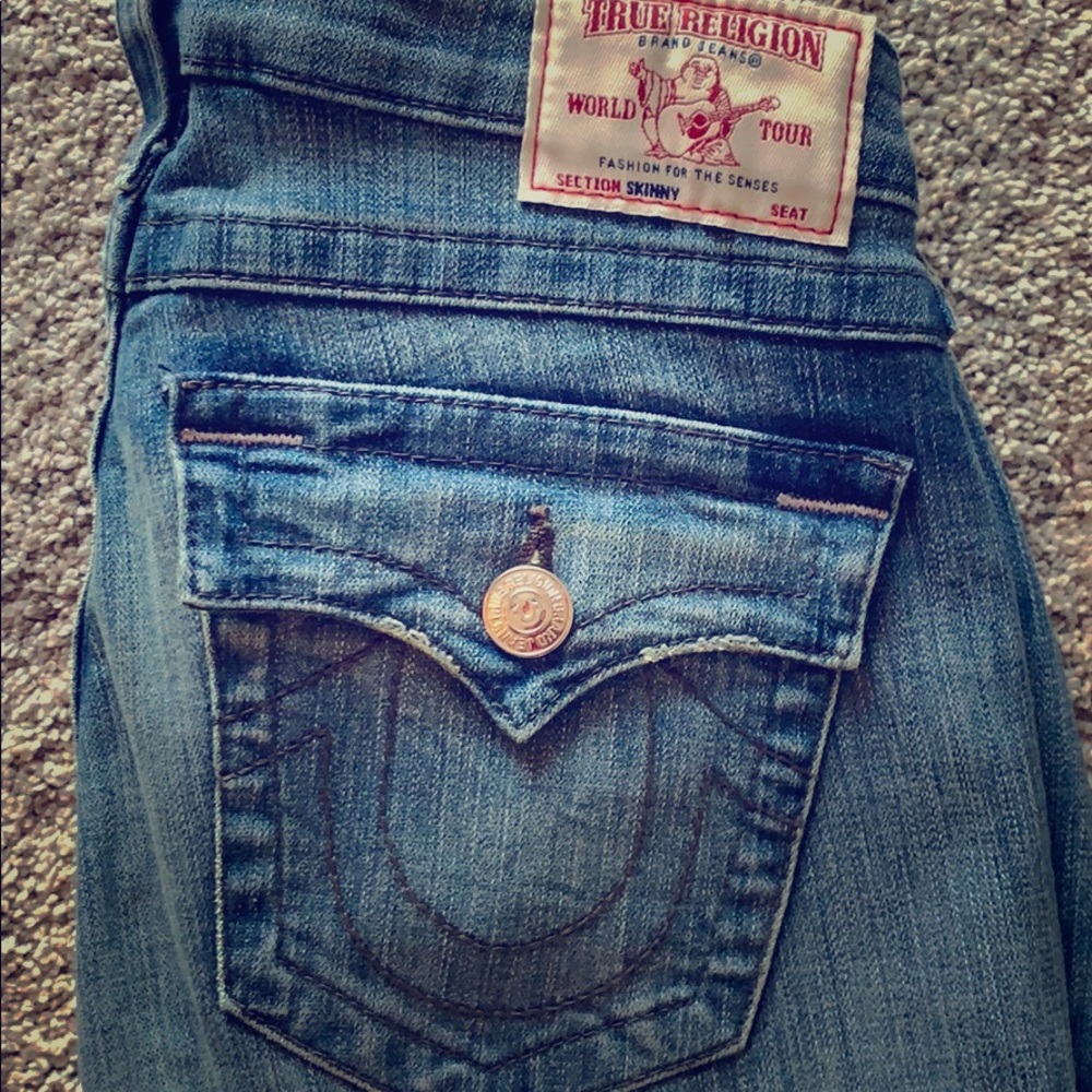 True Religion World Tour Skinny Jeans